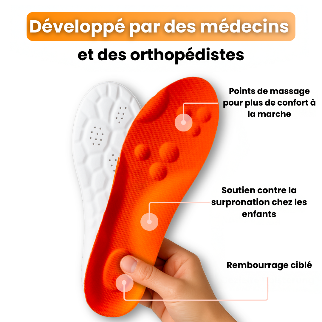 Semelles Orthopédique Adapté Pour Les Enfants