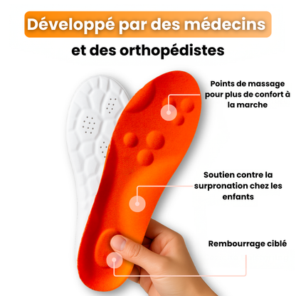 Semelles Orthopédique Adapté Pour Les Enfants