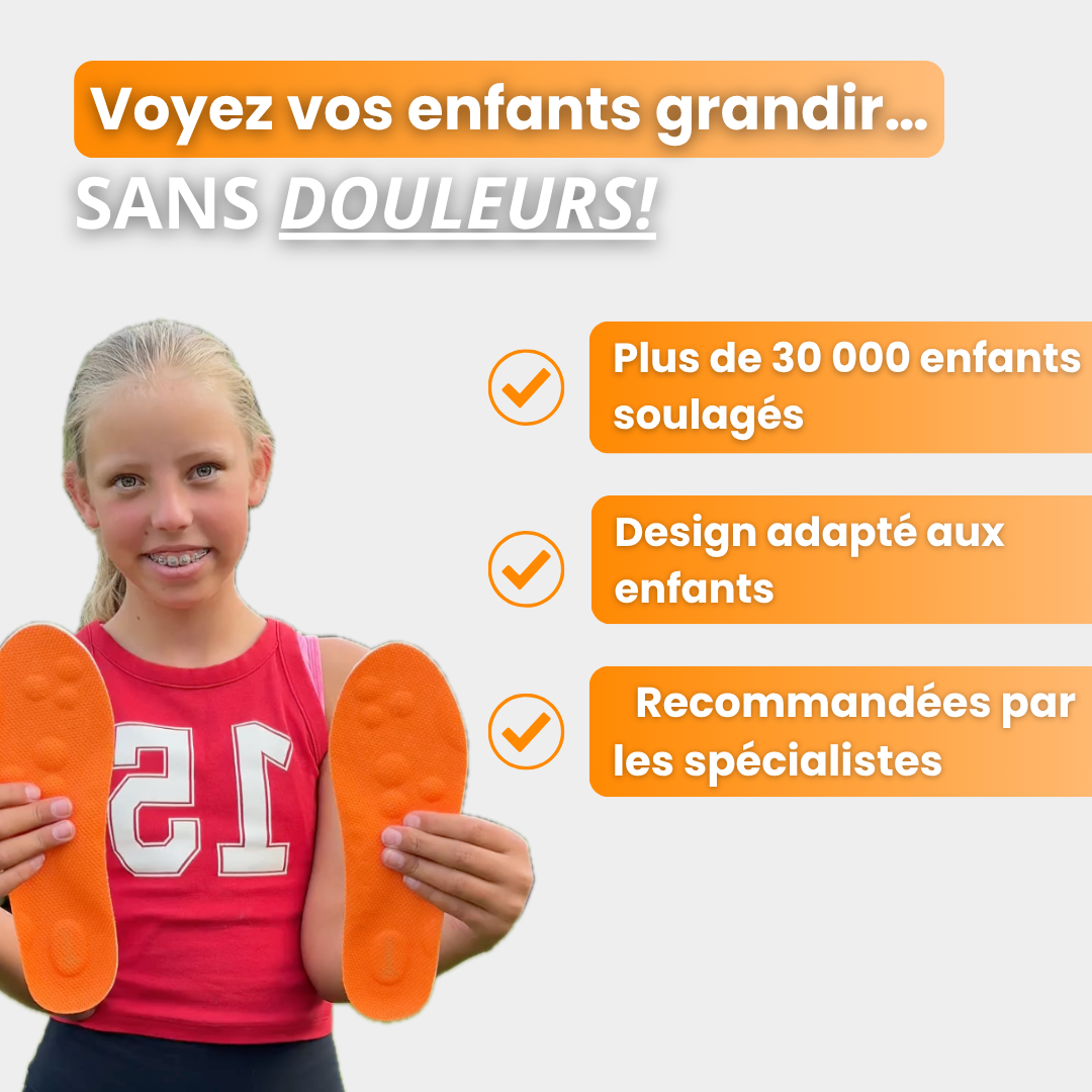 Semelles Orthopédique Adapté Pour Les Enfants