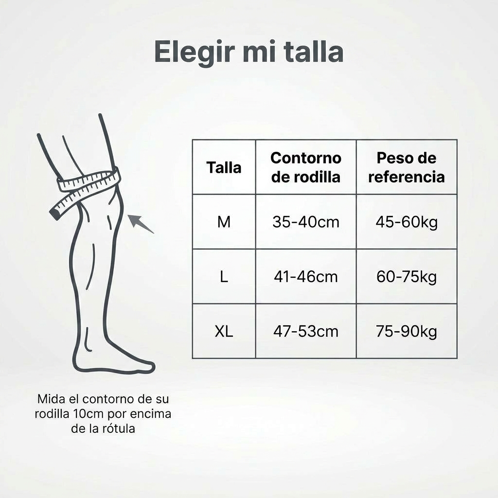 Rodillera para trabajadores — protección durante todo el día sin dolor