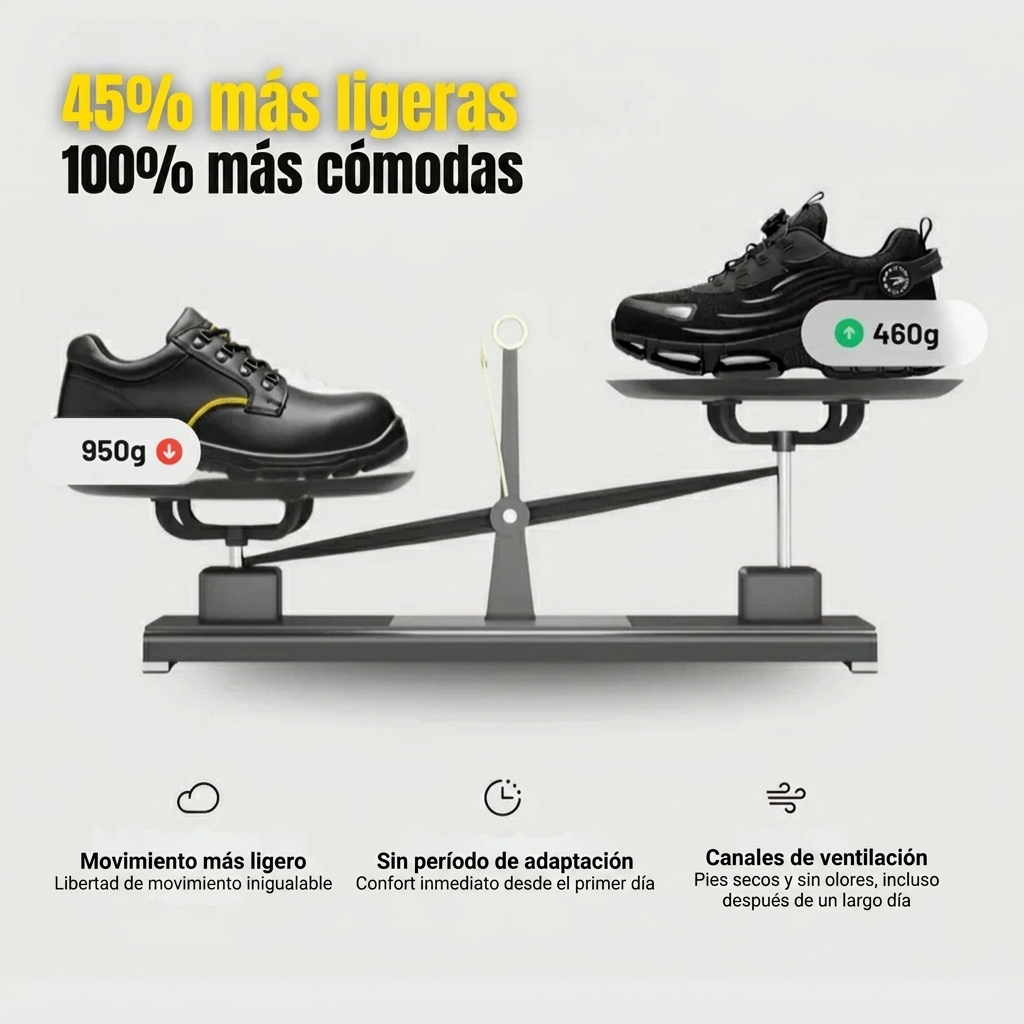 CoreStrideX MAX ONE S3: Seguridad y comodidad 12h sin parar