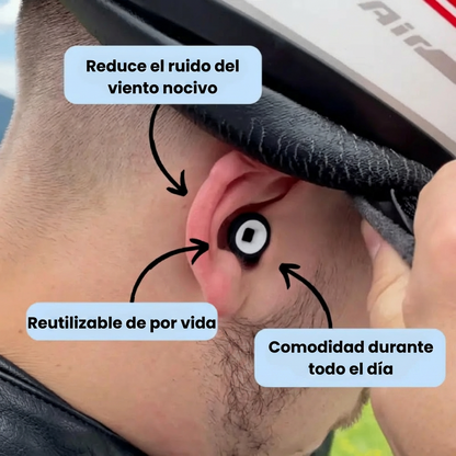 Tapones para los oídos de moto – 27 dB