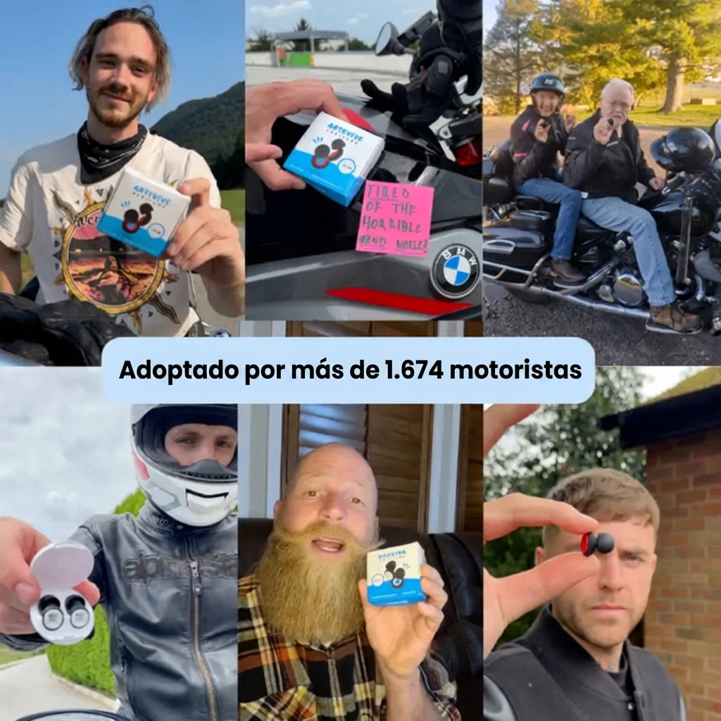 Tapones para los oídos de moto – 27 dB