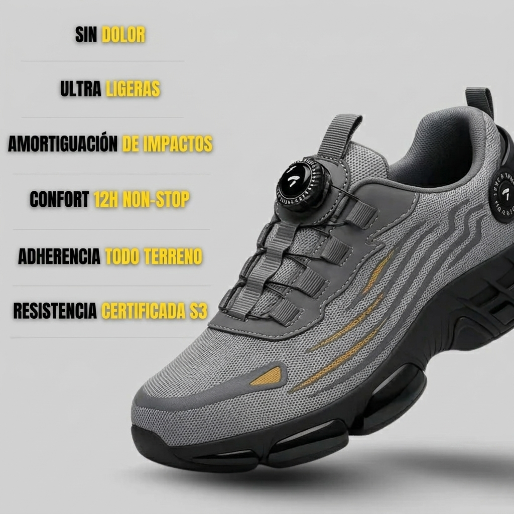 CoreStrideX MAX ONE S3: Seguridad y comodidad 12h sin parar