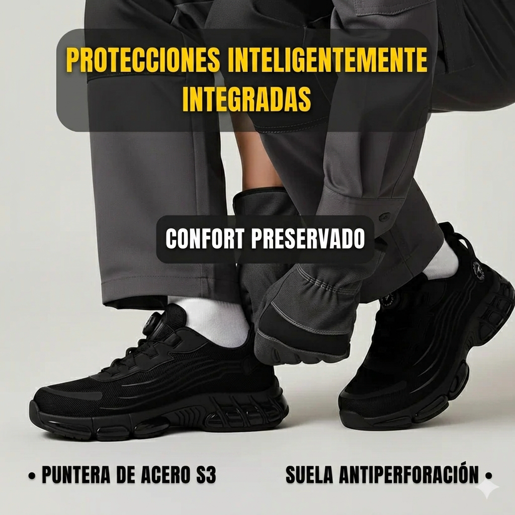 CoreStrideX MAX ONE S3: Seguridad y comodidad 12h sin parar