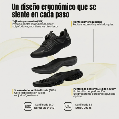 CoreStrideX MAX ONE S3: Seguridad y comodidad 12h sin parar